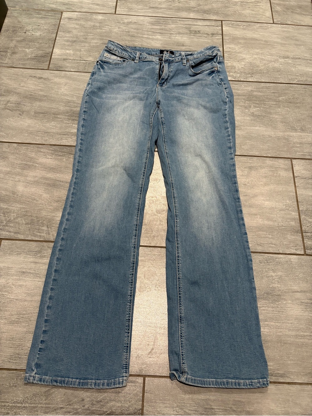 Earl Jeans Light Blue Flare Wide Leg Women's Jeans